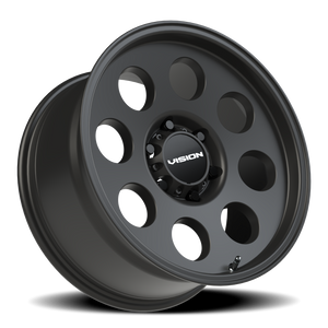 Vision Wheel 56 Satin Black 18x9 +12 6x139.7mm 106.2mm - Wheelwiz