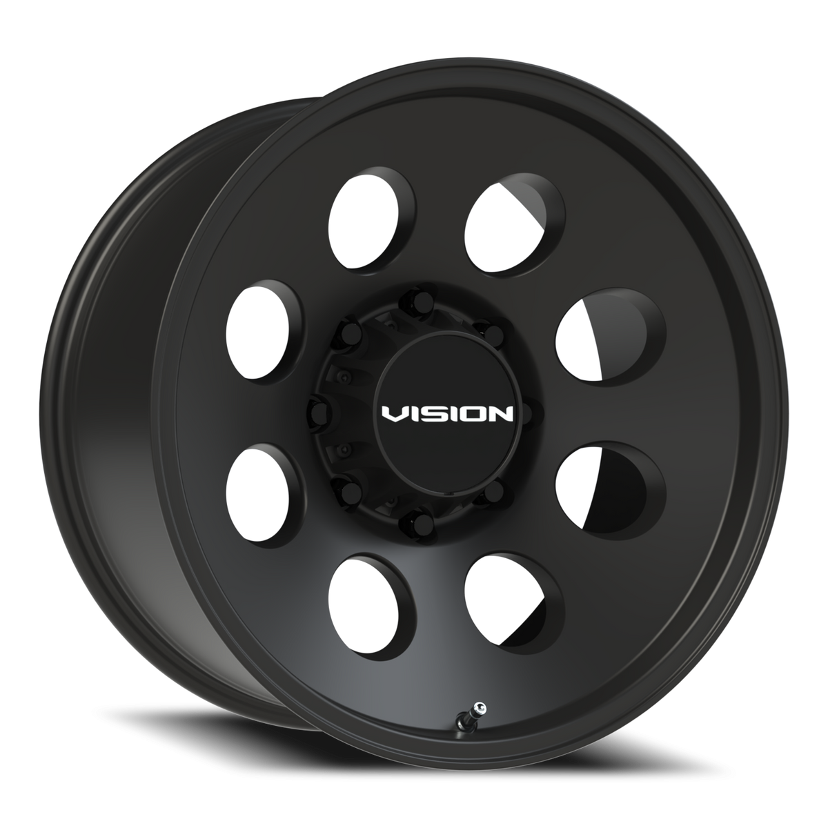 Vision Wheel 56 Satin Black 20x10 -25 8x180mm 124.3mm - Wheelwiz