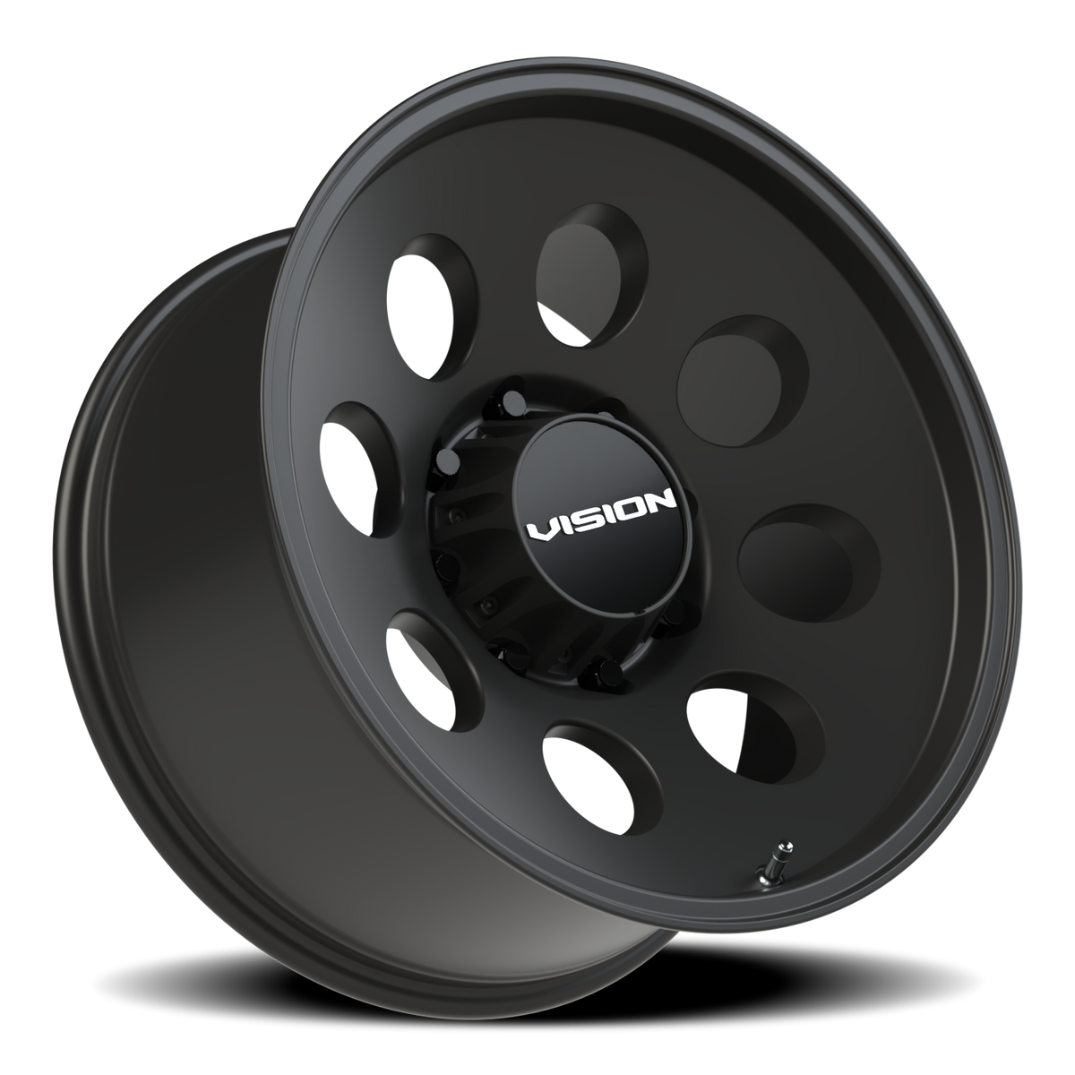 Vision Wheel 56 Satin Black 20x10 -25 8x180mm 124.3mm - Wheelwiz
