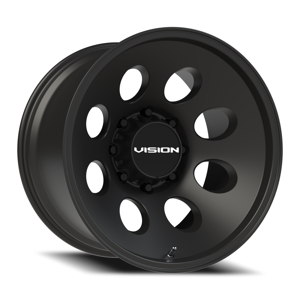 Vision Wheel 56 Satin Black 20x12 -44 8x170mm 125.2mm - Wheelwiz