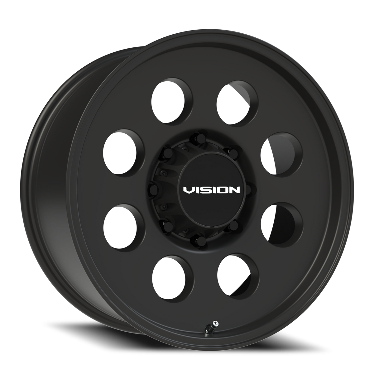 Vision Wheel 56 Satin Black 20x9 +12 8x180mm 124.3mm - Wheelwiz