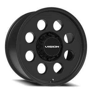Vision Wheel 56 Satin Black 20x9 +12 8x180mm 124.3mm - Wheelwiz