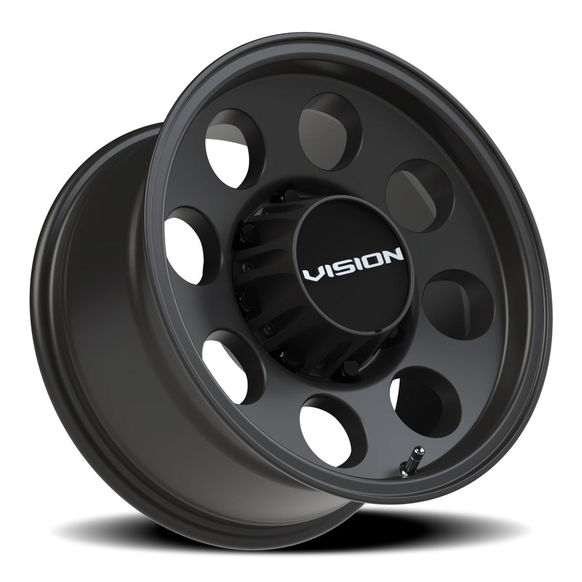 Vision Wheel 56 Satin Black 16x8 0 8x165.1mm 125.2mm - Wheelwiz
