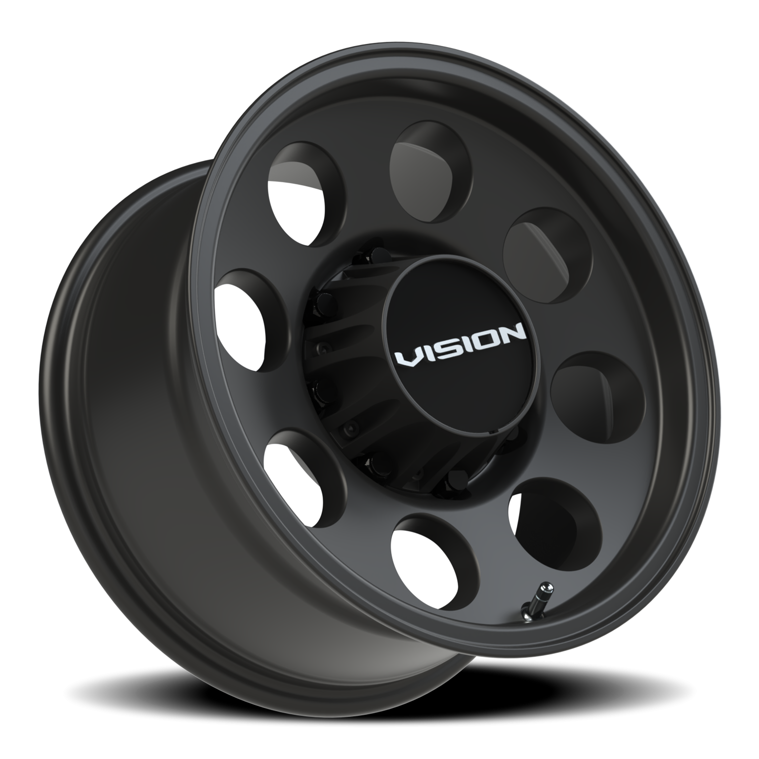 Vision Wheel 56 Satin Black 16x8 0 8x165.1mm 125.2mm - Wheelwiz