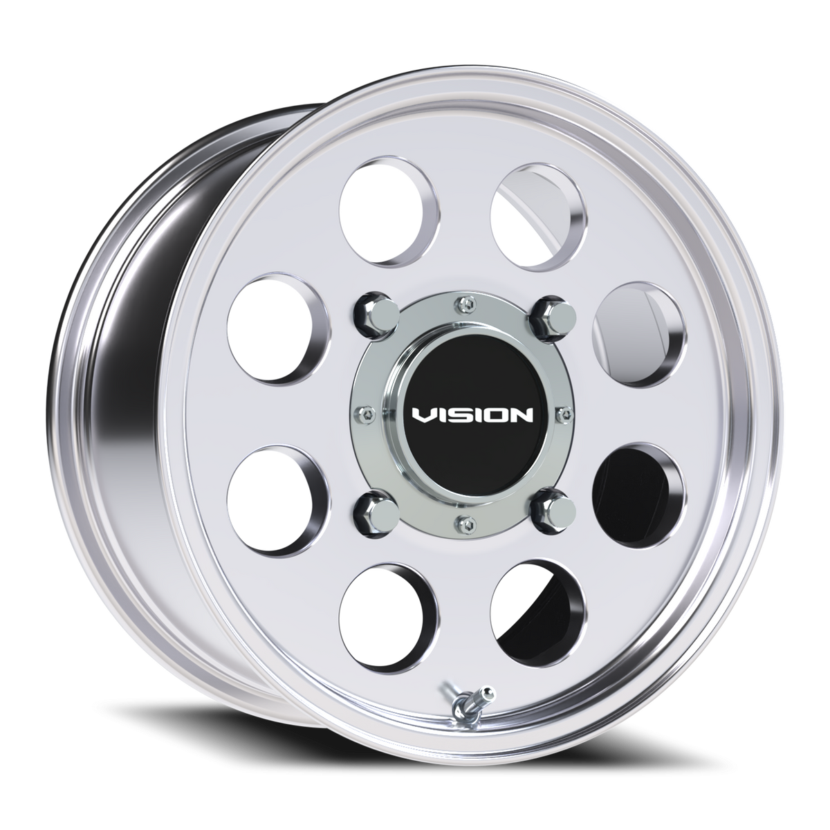 Vision Wheel 56 Polished 14x7 +38 4x156mm 131.1mm - Wheelwiz