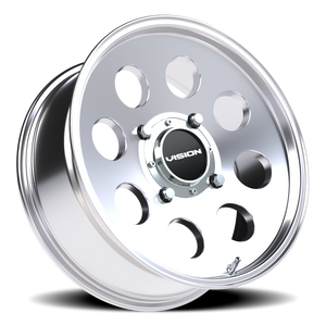 Vision Wheel 56 Polished 17x7 +13 4x156mm 131.1mm - Wheelwiz