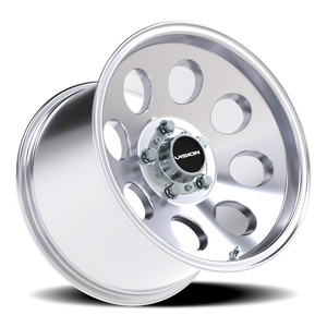 Vision Wheel 56 Polished 15x10 +15 5x114.3mm 68.1mm - Wheelwiz