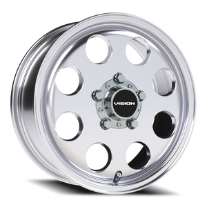 Vision Wheel 56 Polished 15x6 +50 5x114.3mm 68.1mm - Wheelwiz