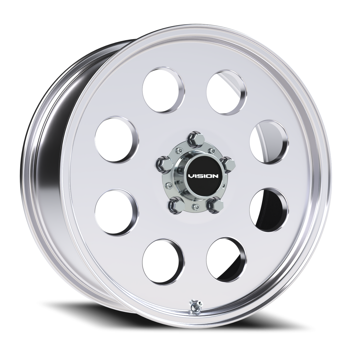 Vision Wheel 56 Polished 17x7 +38 5x114.3mm 68.1mm - Wheelwiz