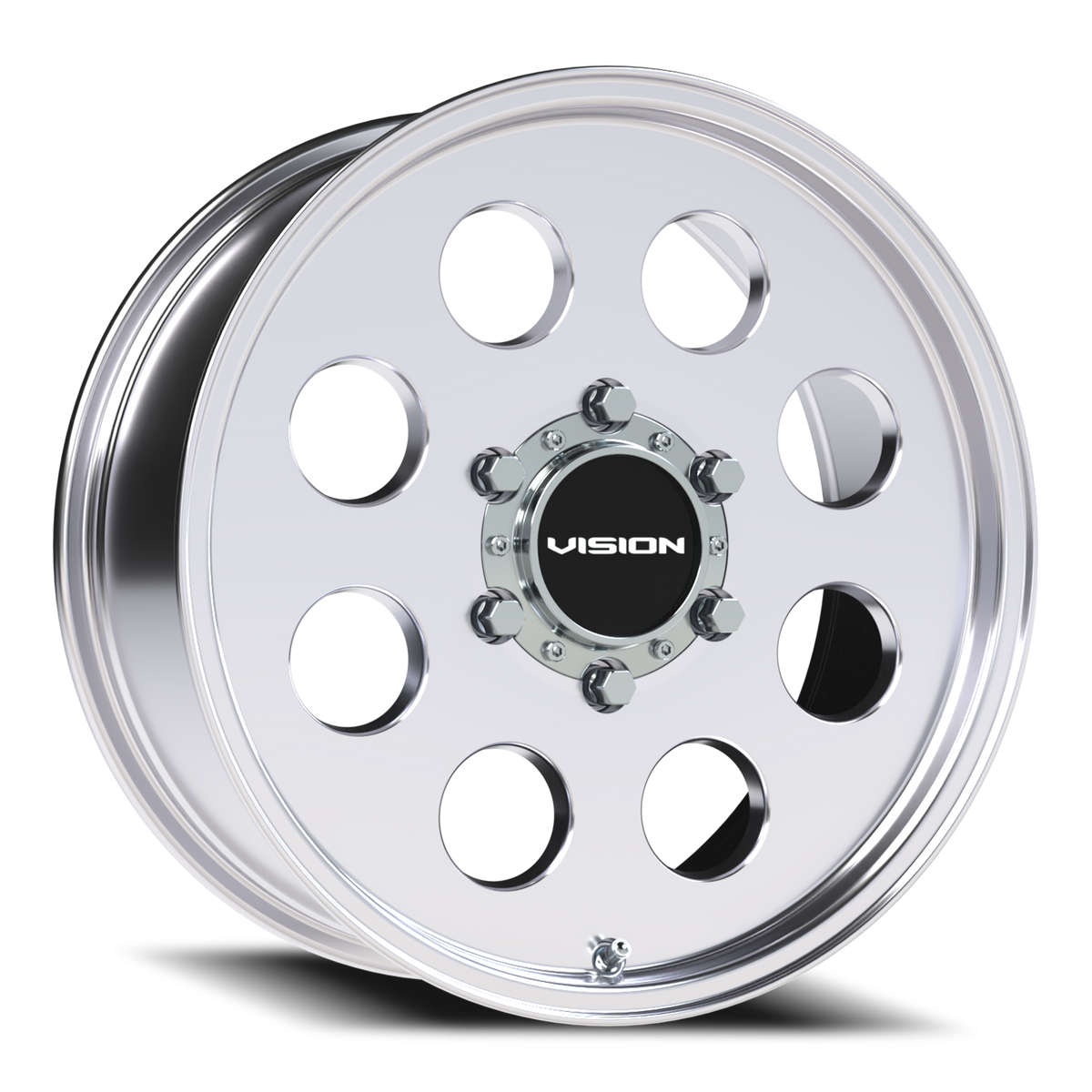 Vision Wheel 56 Polished 17x7 +38 6x139.7mm 110mm - Wheelwiz