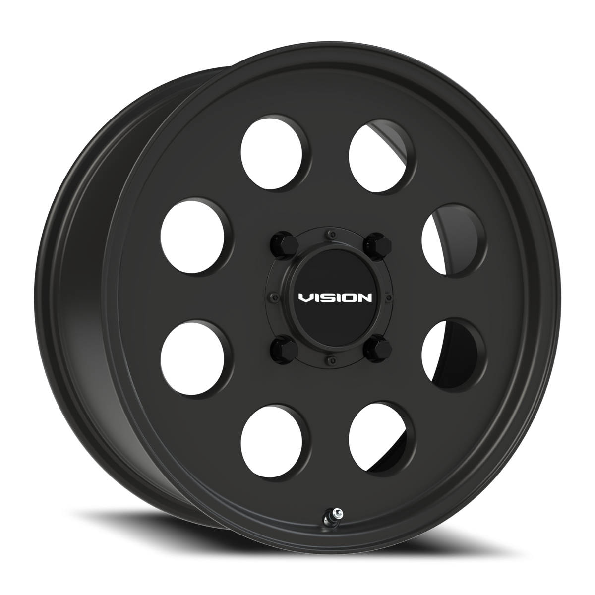 Vision Wheel 56 Satin Black 17x7 +38 4x136mm 110.1mm - Wheelwiz