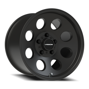 Vision Wheel 56 Satin Black 15x10 +15 5x114.3mm 68.1mm - Wheelwiz