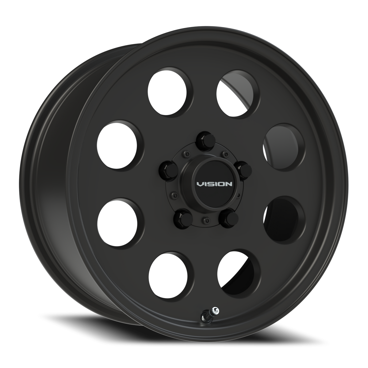 Vision Wheel 56 Satin Black 15x7 +38 5x114.3mm 68.1mm - Wheelwiz
