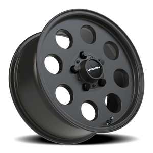 Vision Wheel 56 Satin Black 15x7 +38 5x114.3mm 68.1mm - Wheelwiz