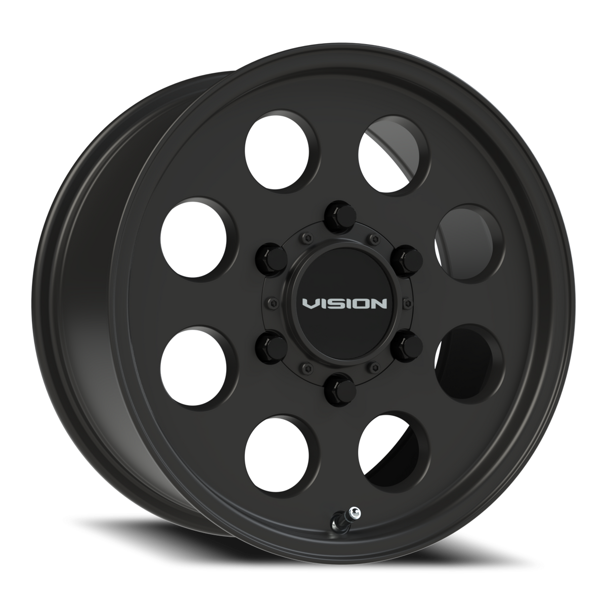 Vision Wheel 56 Satin Black 15x7 +38 6x139.7mm 110mm - Wheelwiz