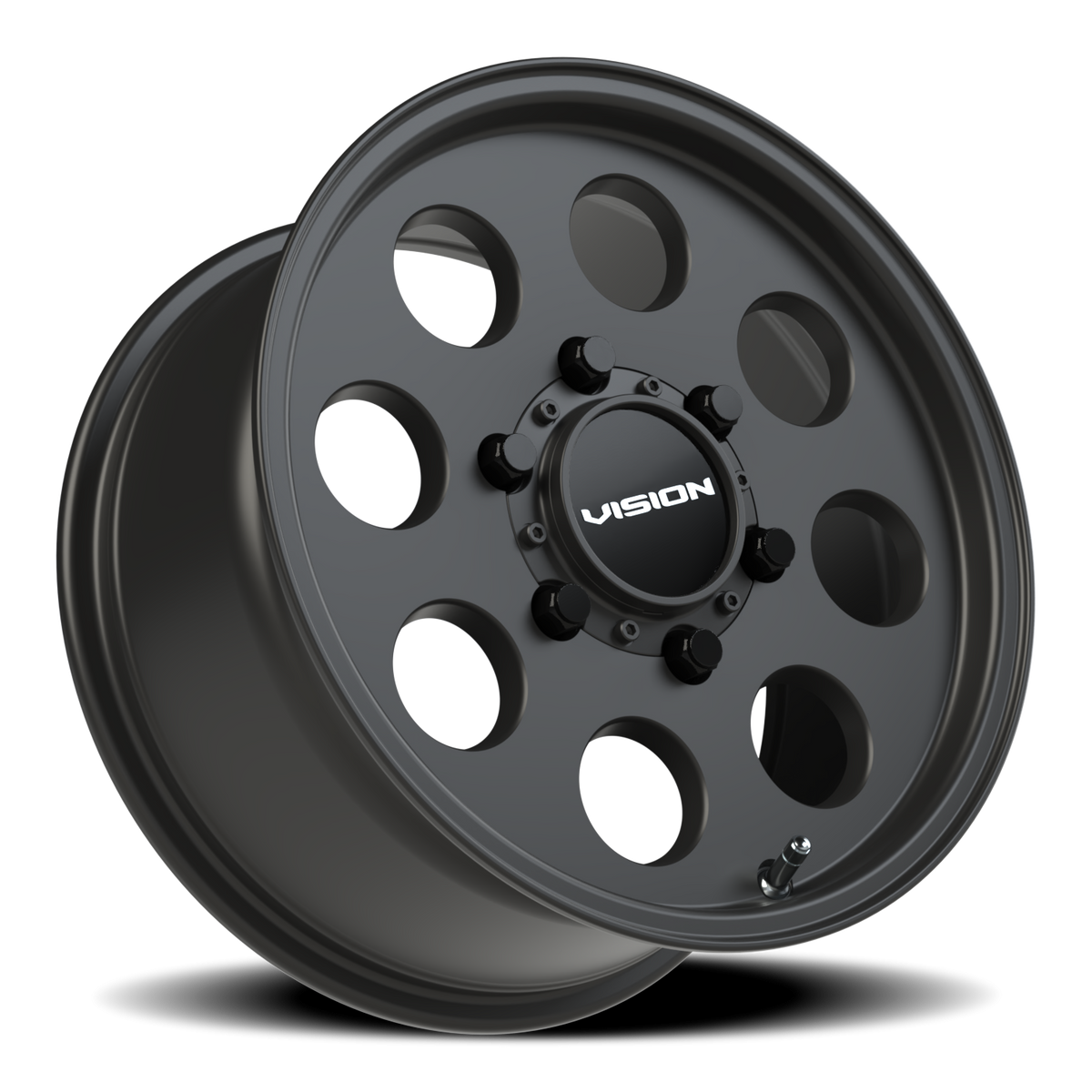 Vision Wheel 56 Satin Black 15x7 +38 6x139.7mm 110mm - Wheelwiz