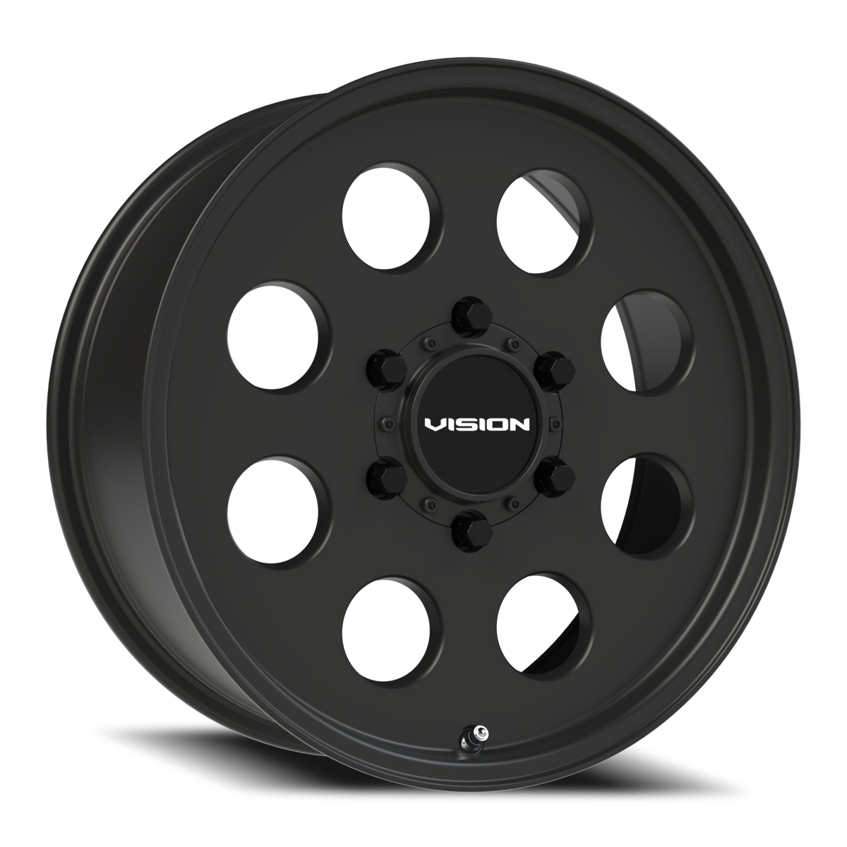 Vision Wheel 56 Satin Black 17x7 +38 6x139.7mm 110mm - Wheelwiz