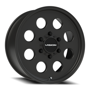 Vision Wheel 56 Satin Black 17x7 +38 6x139.7mm 110mm - Wheelwiz
