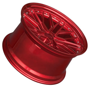 XXR Wheels 571 Candy Red 20x9 +35 5x114.3 73.1mm - Wheelwiz