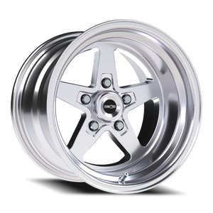 Vision Wheel 571 Polished 15x10 -25 5x120.65mm 83.1mm - Wheelwiz