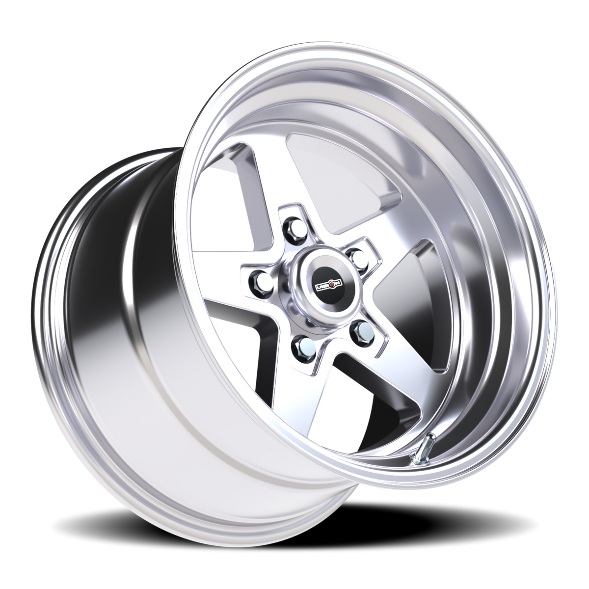 Vision Wheel 571 Polished 15x10 0 5x114.3mm 83.1mm - Wheelwiz
