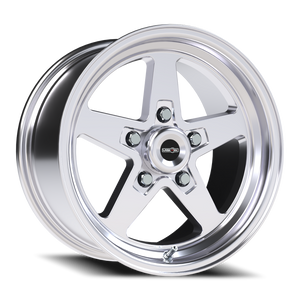 Vision Wheel 571 Polished 15x8 +27 5x120.65mm 83.1mm - Wheelwiz