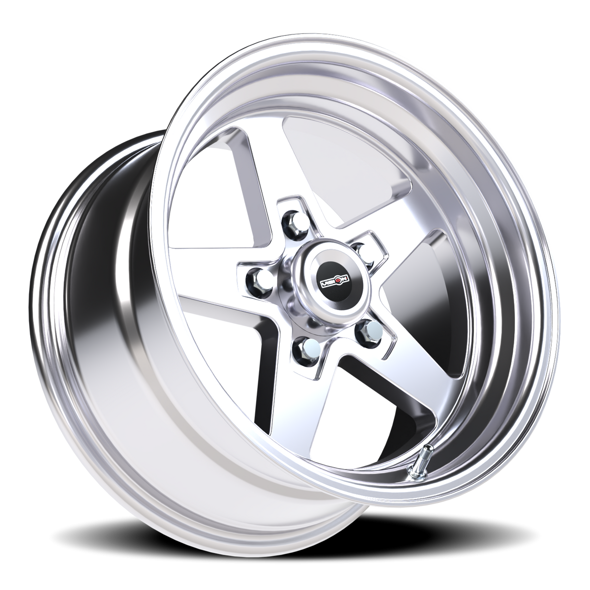 Vision Wheel 571 Polished 15x8 0 5x114.3mm 83.1mm - Wheelwiz