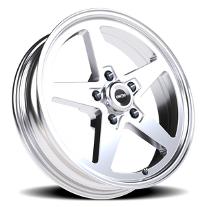 Vision Wheel 571 Polished 17x4.5 -24 5x114.3mm 83.1mm - Wheelwiz