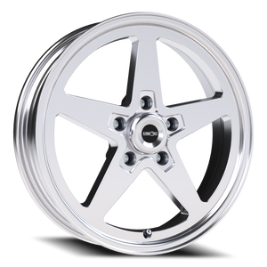 Vision Wheel 571 Polished 17x4.5 -24 5x115mm 83.1mm - Wheelwiz