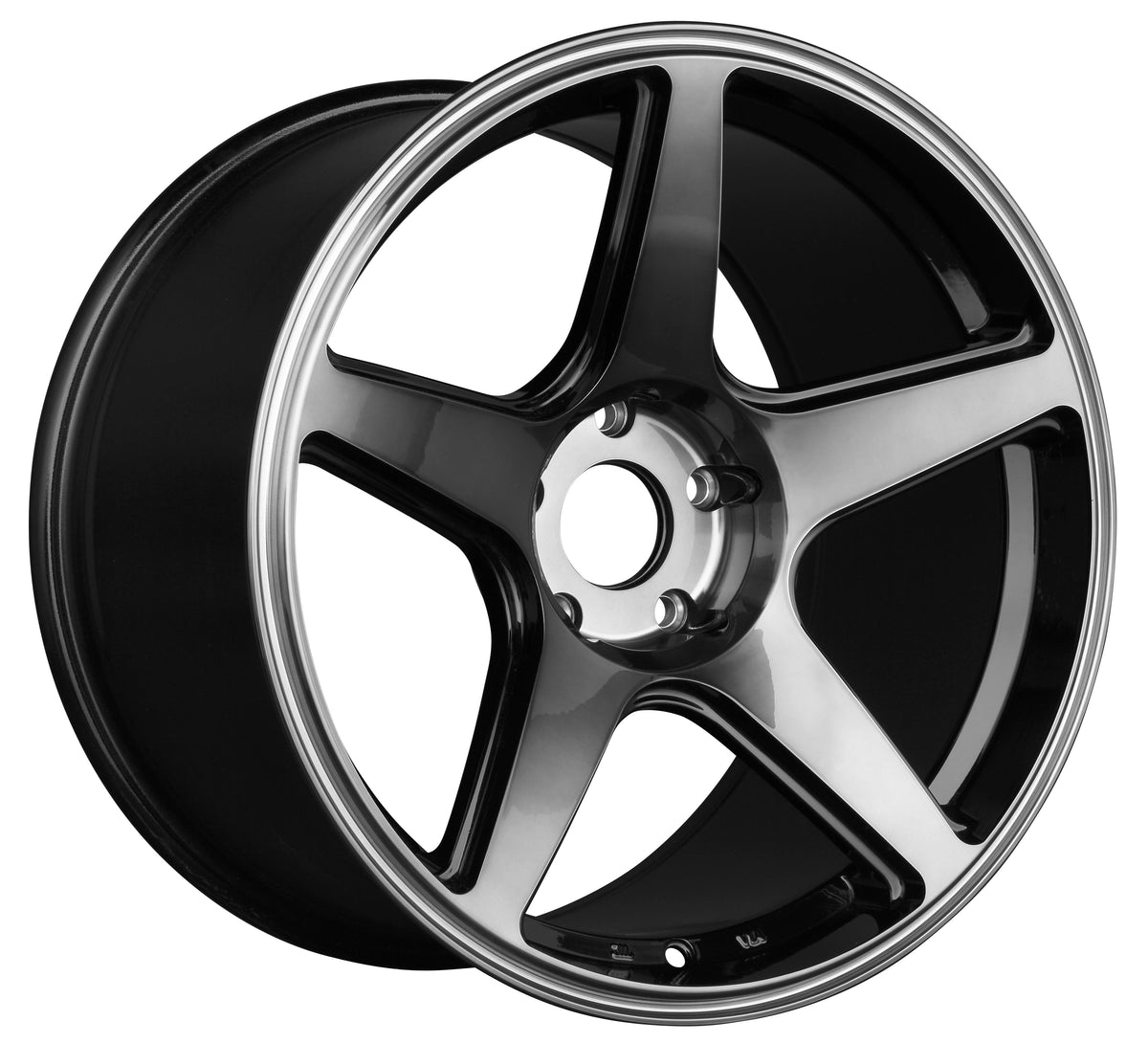 XXR Wheels 575 Phantom Black 18x8.5 +35 5x112 73.1mm - Wheelwiz