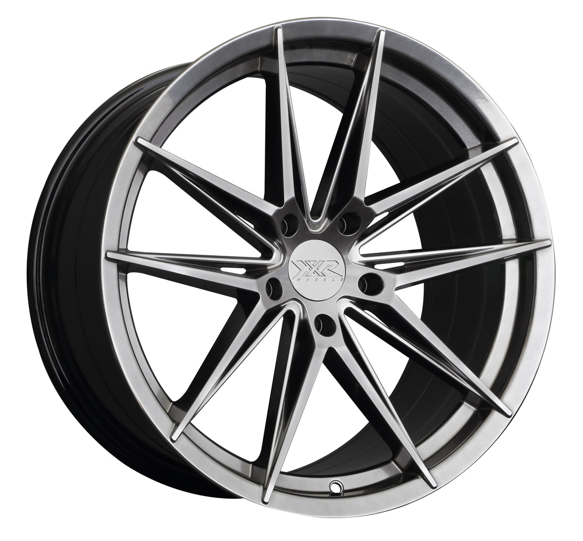 XXR Wheels 577 Chromium Black 18x8.5 +35 5x112 73.1mm - Wheelwiz