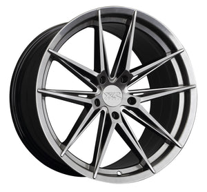 XXR Wheels 577 Chromium Black 18x8.5 +20 5x114.3 73.1mm - Wheelwiz