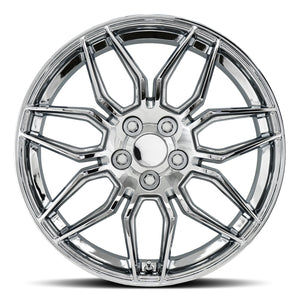 Factory Reproductions FR 401 Chrome 20x10 +79 5x120.65mm 70.3mm