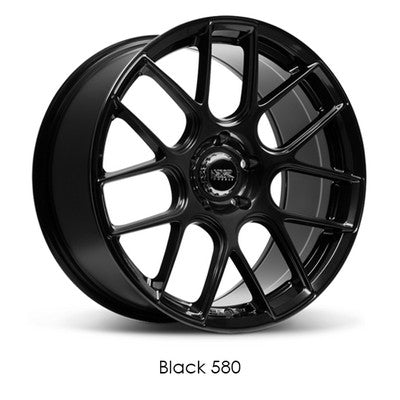 XXR Wheels XXR 580 Black 19x9 +35 5x120mm 73.1mm