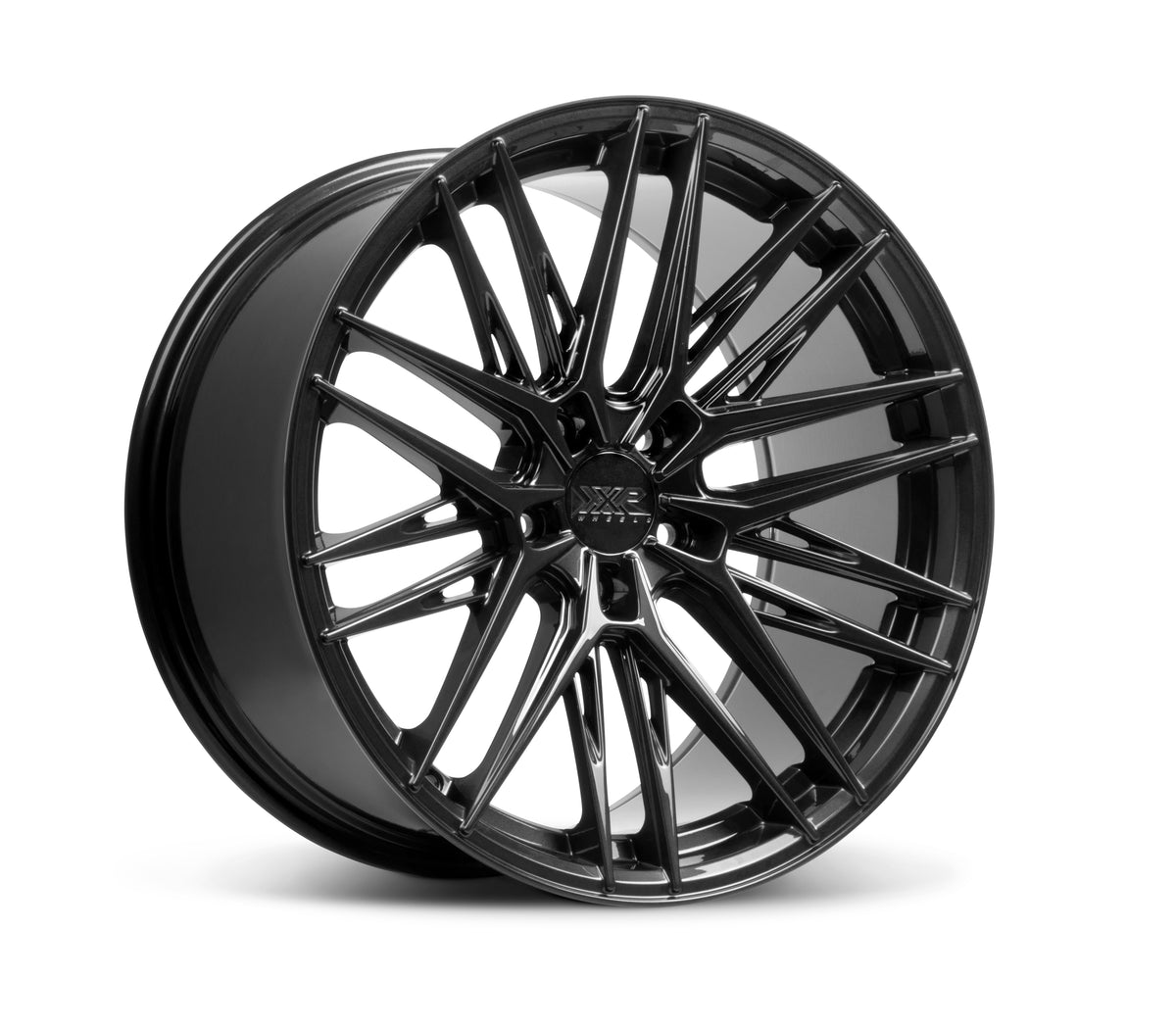 XXR Wheels 582 Chromium Black 19x8.5 +40 5x112 73.1mm - Wheelwiz