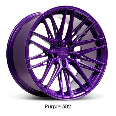 XXR Wheels XXR 582 Purple 18x8.5 +35 5x114.3mm 73.1mm