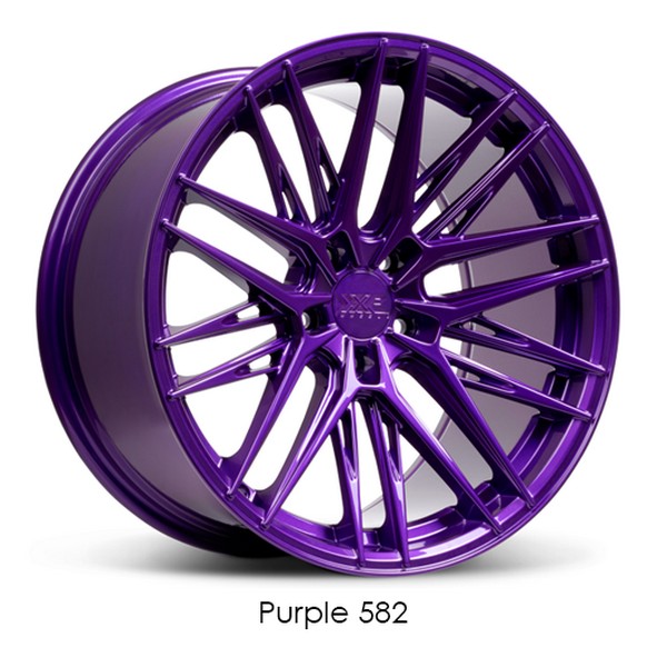 XXR Wheels XXR 582 Purple 19x8.5 +40 5x114.3mm 73.1mm