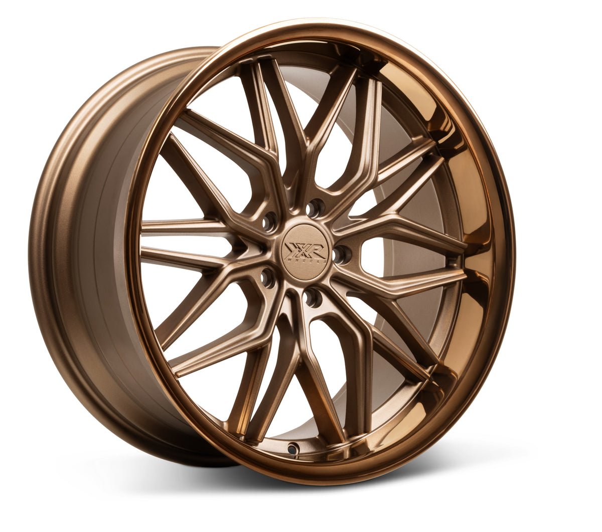 XXR Wheels 586 F-Bronze/SSB 20x8.5 +35 5x120 73.1mm - Wheelwiz