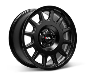 XXR Wheels 587 Flat Black 17x8 +30 5x100 73.1mm - Wheelwiz