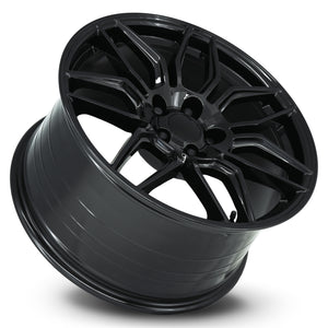 Factory Reproductions FR 401 Gloss Black 19x10 +40 5x120.65mm 70.3mm