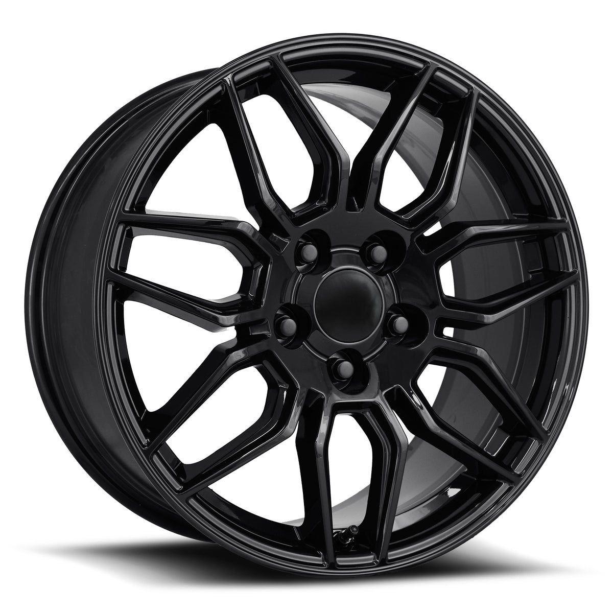 Factory Reproductions FR 401 Gloss Black 18x8.5 +54 5x120.65mm 70.3mm