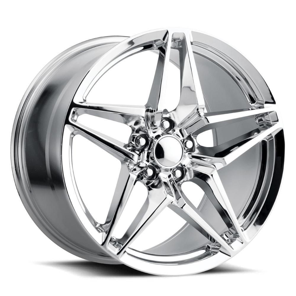 Factory Reproductions FR 29 Chrome 19x12 +59 5x120.65mm 70.3mm