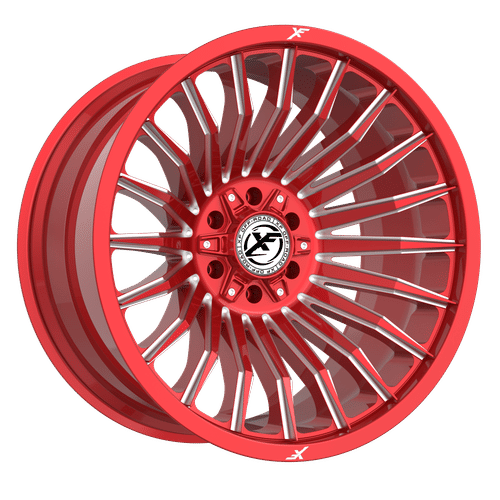 XF Off-Road XF-231 Red Milled 22x10 -18 6x135|6x139.7mm 106.4mm - Wheelwiz