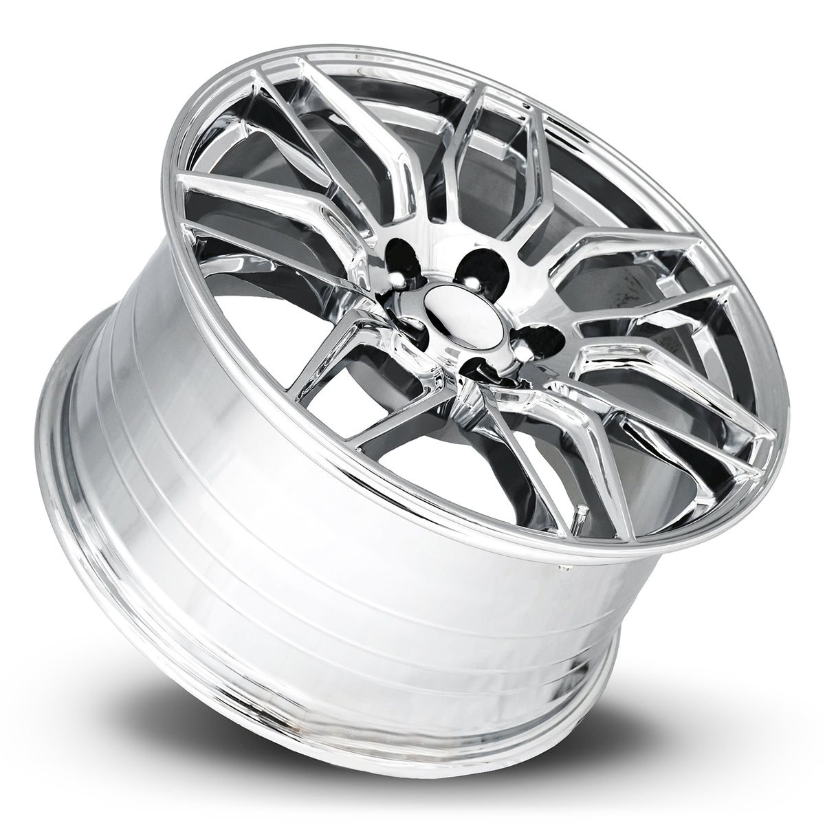 Factory Reproductions FR 401 Chrome 19x10 +40 5x120.65mm 70.3mm