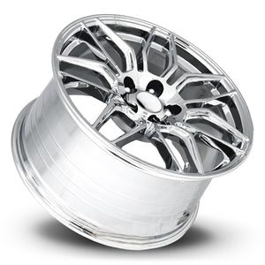 Factory Reproductions FR 401 Chrome 19x10 +40 5x120.65mm 70.3mm
