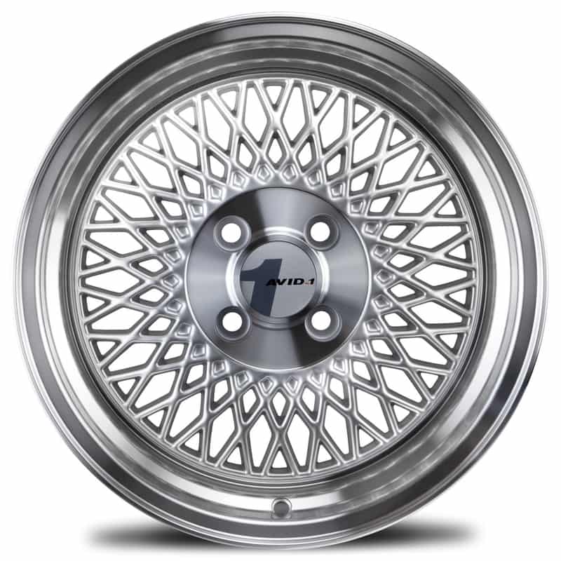 AVID.1 AV-18 Silver 15x8.5 +15 4x100mm 73.1mm - Wheelwiz