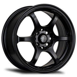 AVID.1 AV-02 Matte Black 16x7 +40 4x100|4x114.3mm 73.1mm - Wheelwiz
