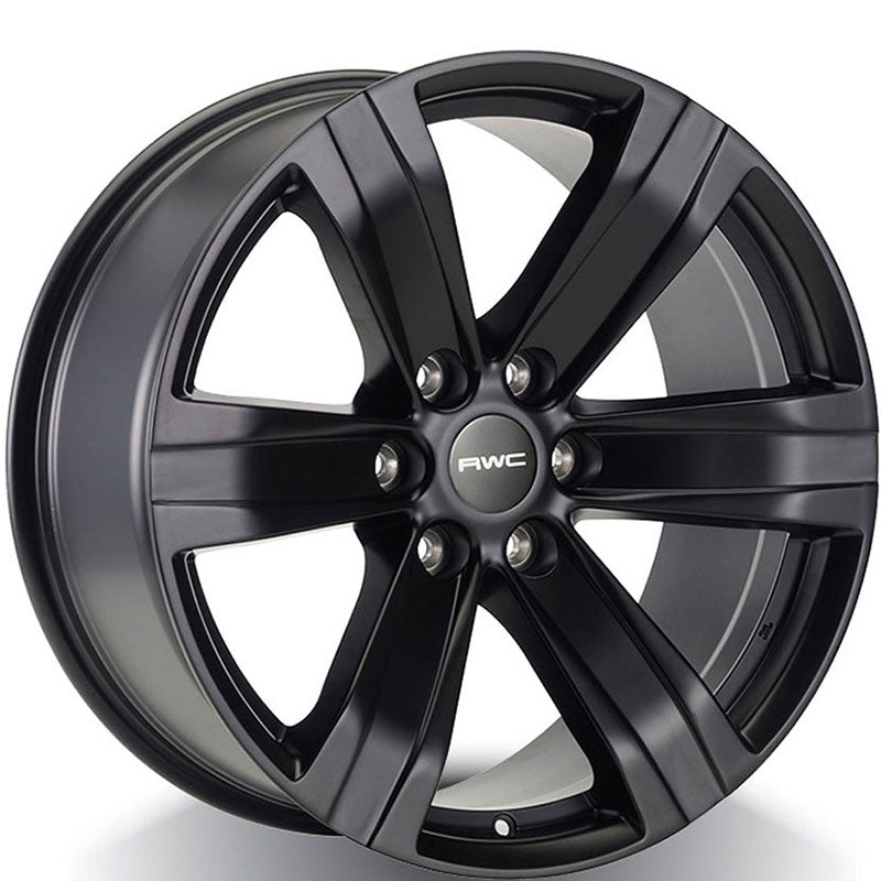 RWC 600 Satin Black 17x8 +20 6x139.7mm 78.1mm - Wheelwiz