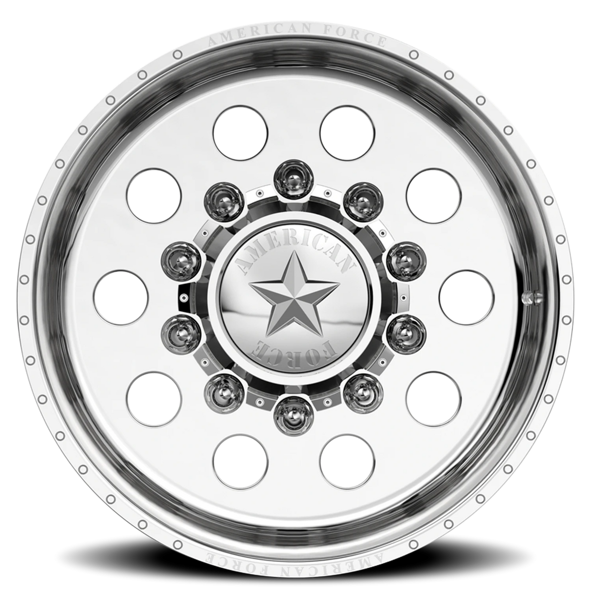 American Force 601 Classic SD Polished 24x16 -101 10x225mm 170mm - Wheelwiz