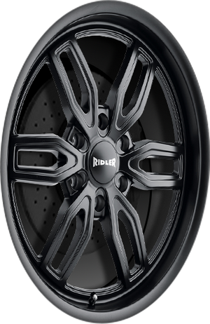 Ridler 609 Matte black 20x9 +30 6x135mm 87.1mm